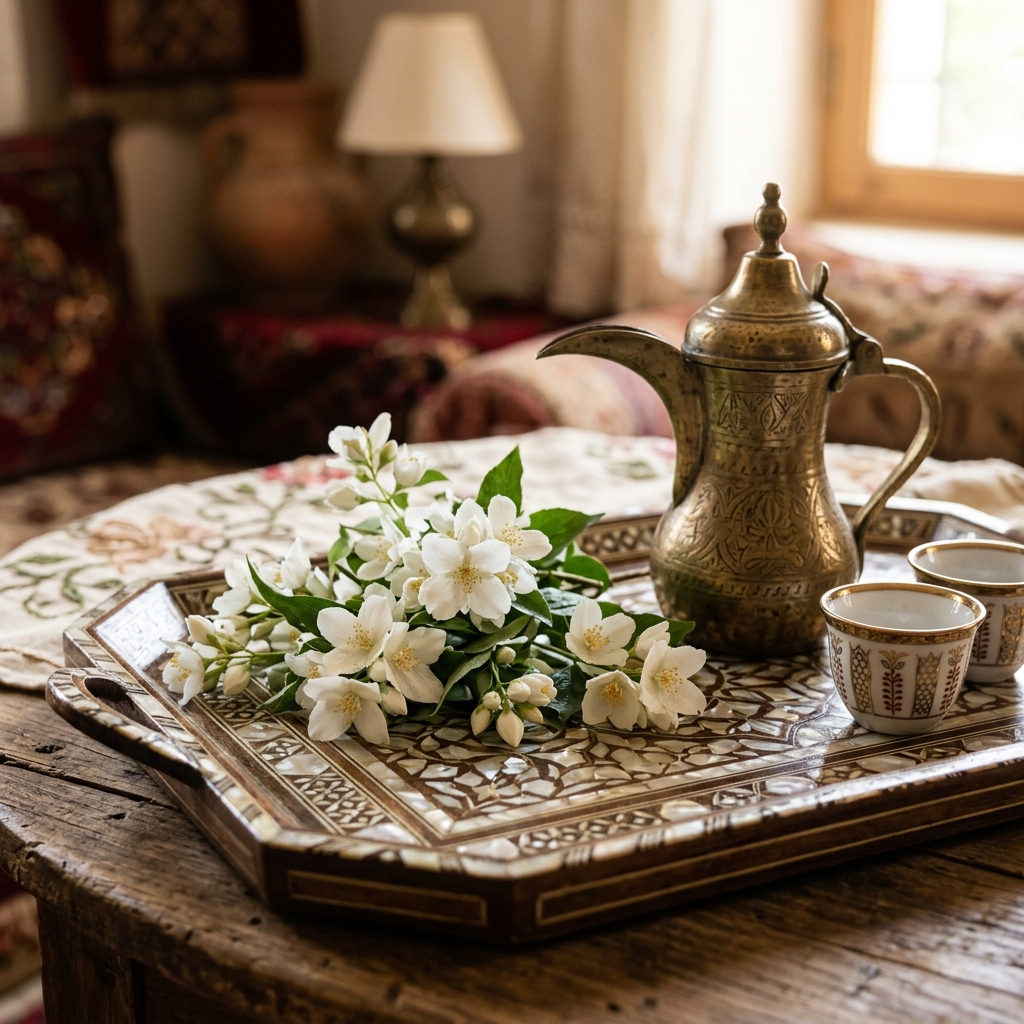 Damascene jasmine heritage